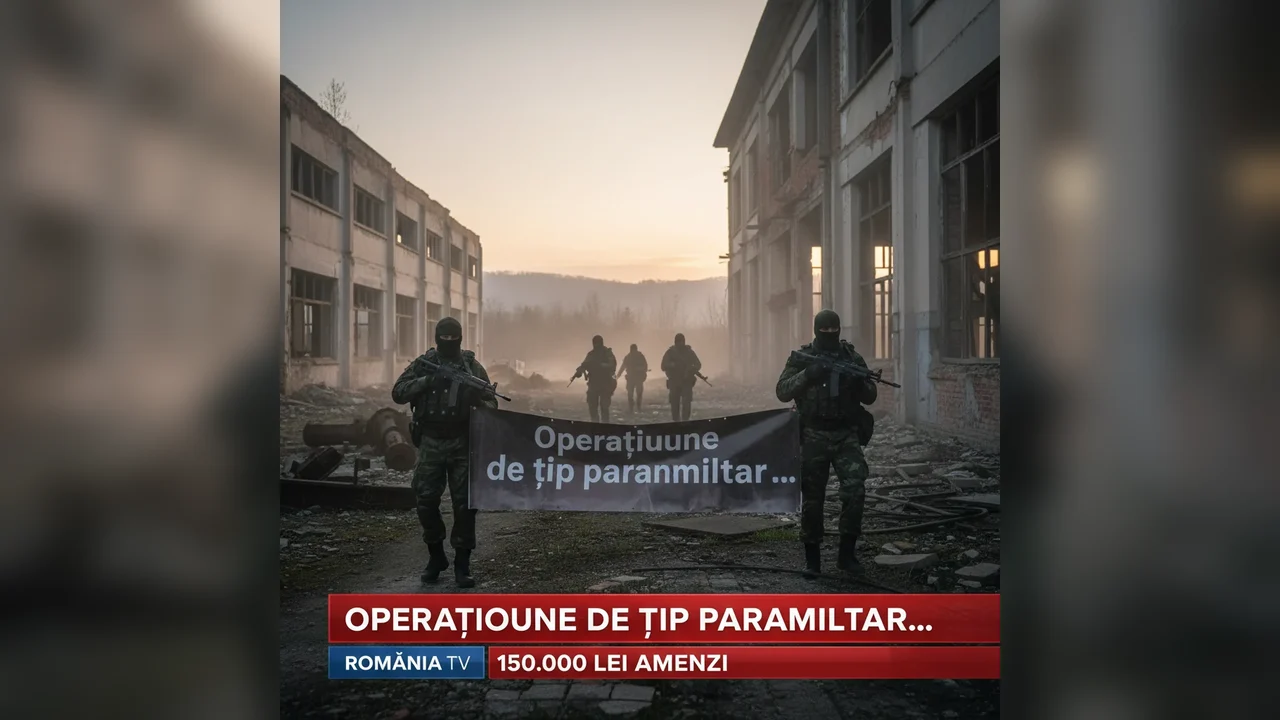 România TV sancționată cu 150.000 de lei pentru o presupusă operațiune paramilitară în emisie