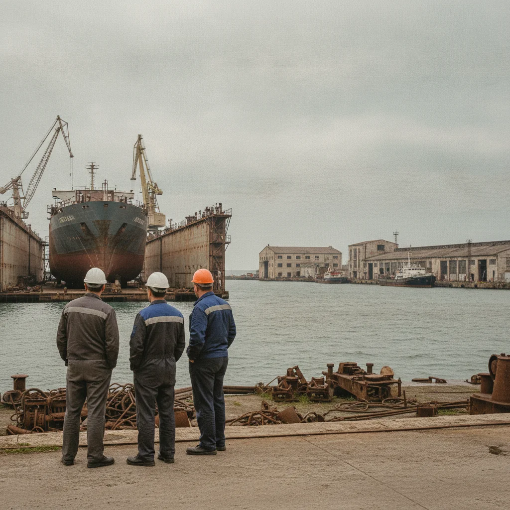 Șantierul Naval Damen Mangalia, fără ofertanți la a patra încercare de vânzare