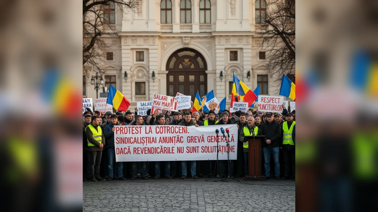 Sindicaliștii amenință cu grevă generală dacă cererile nu sunt rezolvate