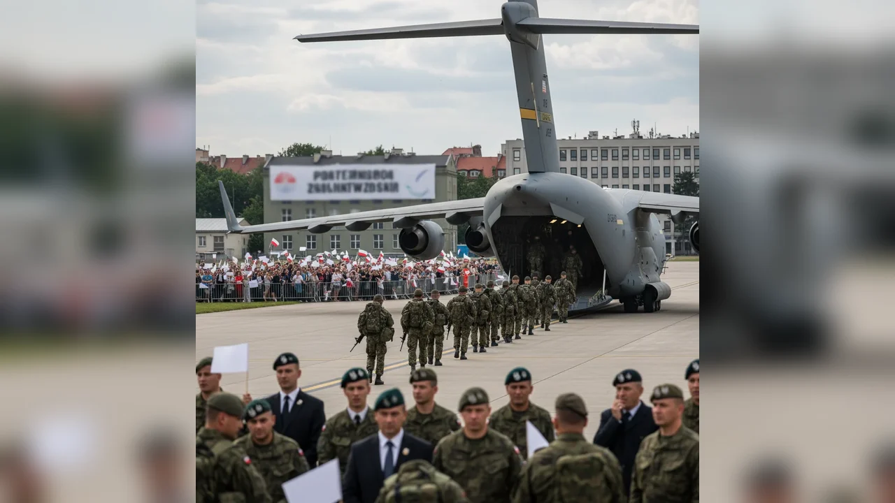 Soldați în Polonia: Trump trimite 5.000 de trupe suplimentare