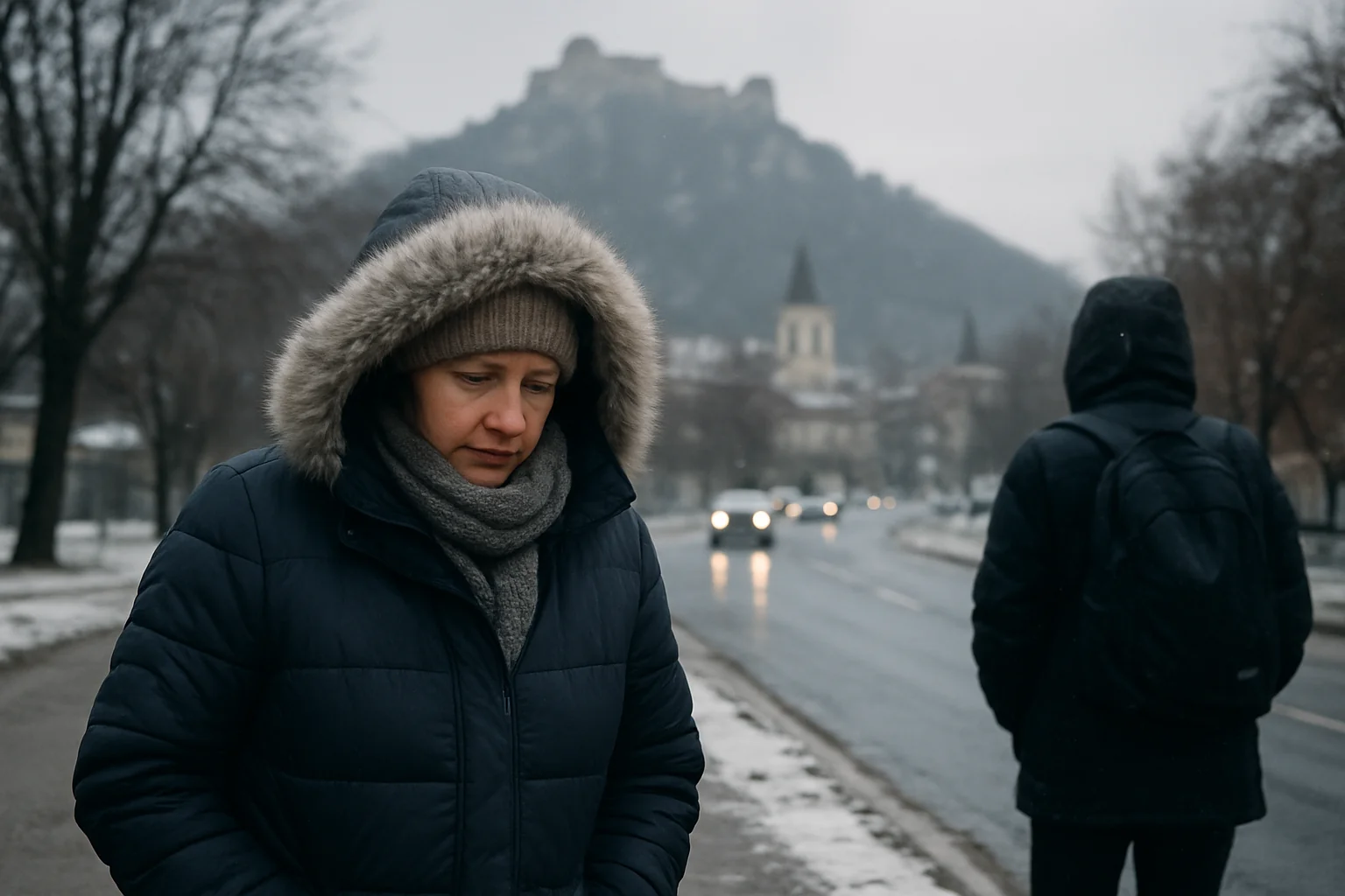 Temperaturi scăzute și prognoze meteo pentru Deva în ultimele zile ale lunii februarie 2026