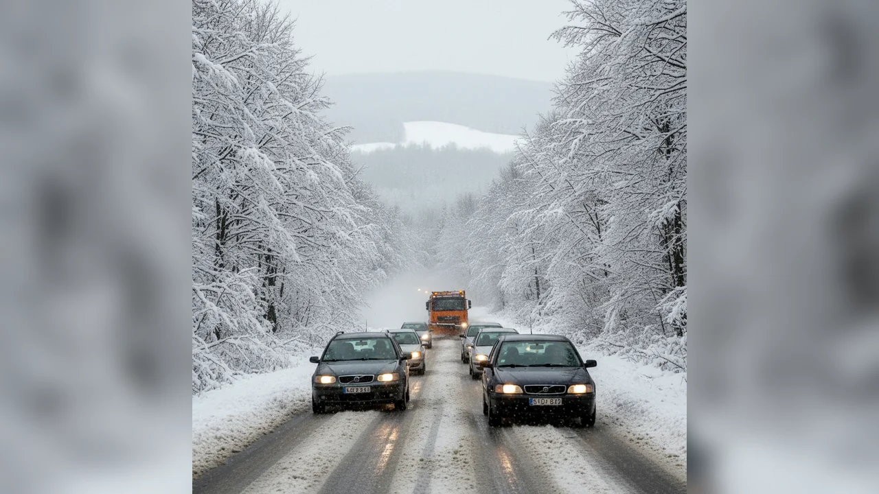 Trafic rutier în condiții de iarnă în Deva și județul Hunedoara: recomandări pentru șoferi