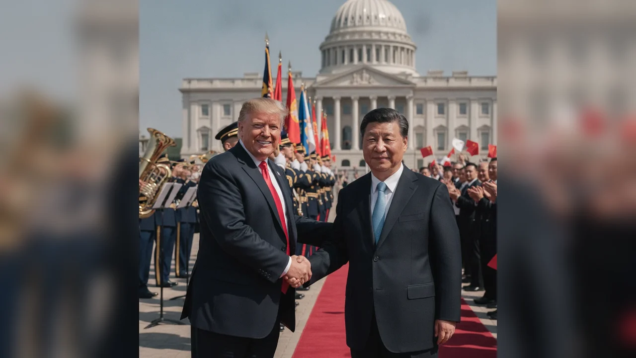 Trump l-a primit pe Xi Jinping cu fast, o premieră diplomatică din 1962