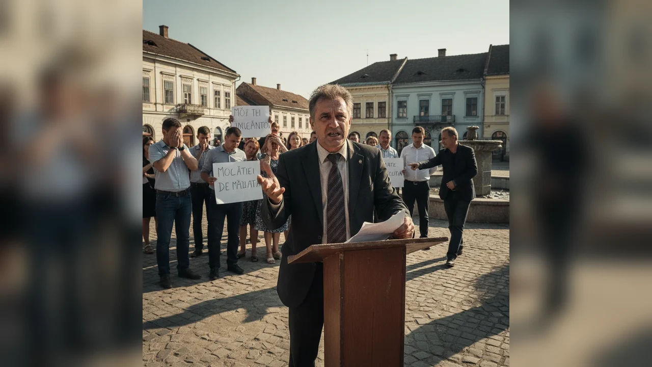 Un discurs scandalos și total nepotrivit în localitate