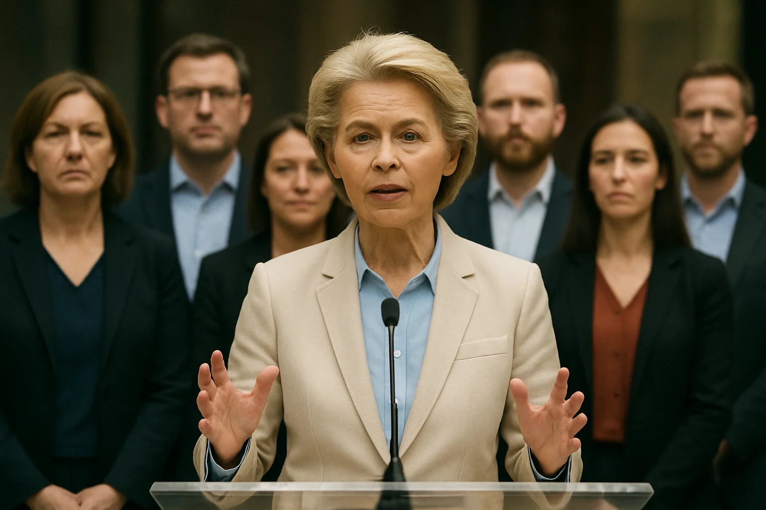 Ursula von der Leyen prezintă la Strasbourg prioritățile UE, inclusiv IA și migrația