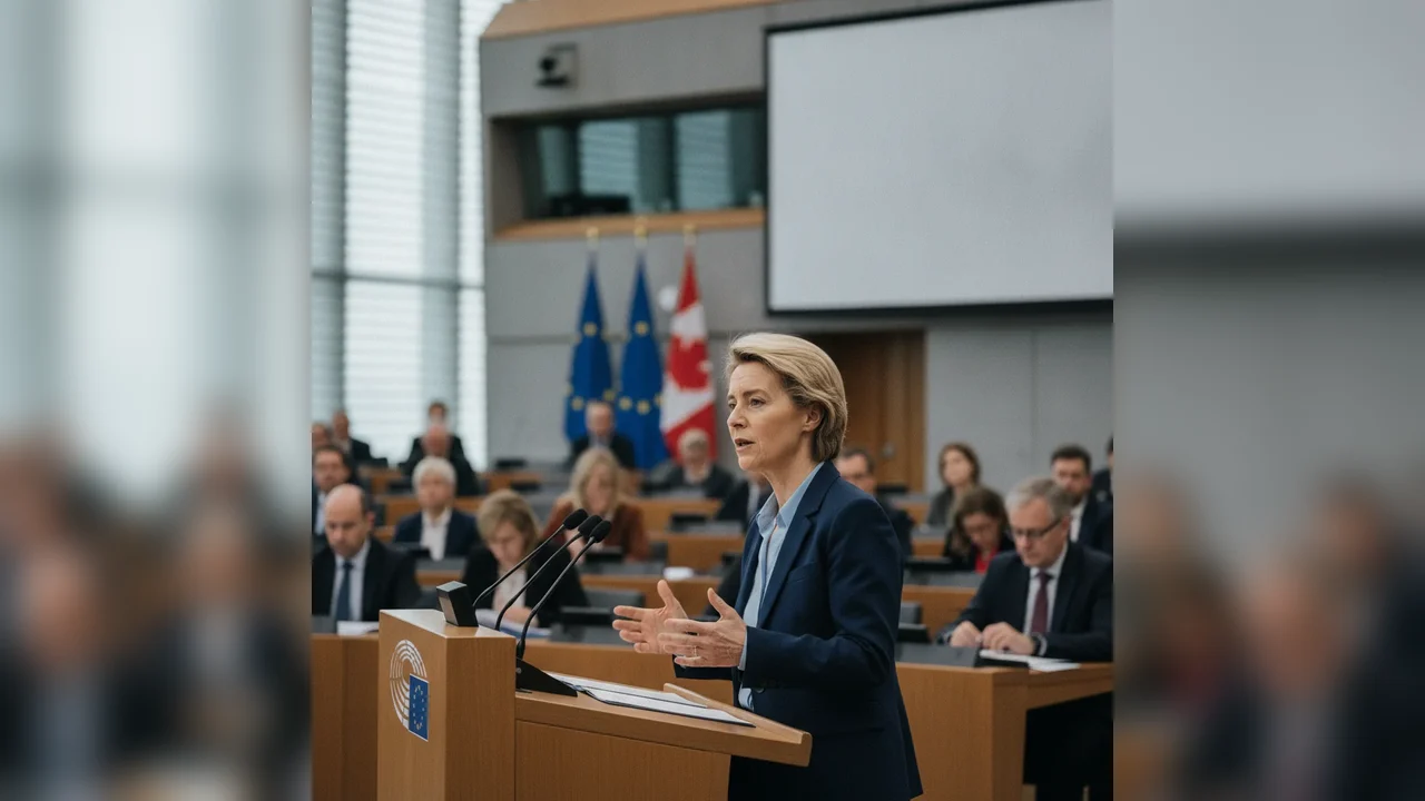 Ursula von der Leyen propune un Articol 4 european și Canada membru asociat UE