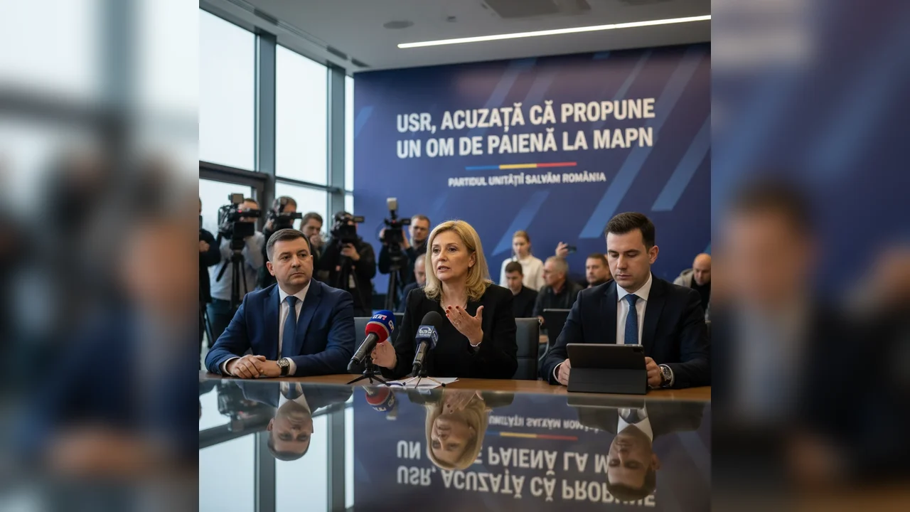 USR, acuzată de promovarea unui om de paie pentru conducerea MApN