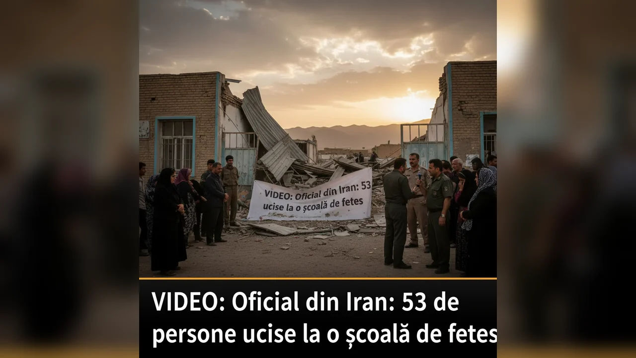 (VIDEO) Autoritățile iraniene confirmă moartea a 53 de fete într-un atac asupra unei instituții școlare