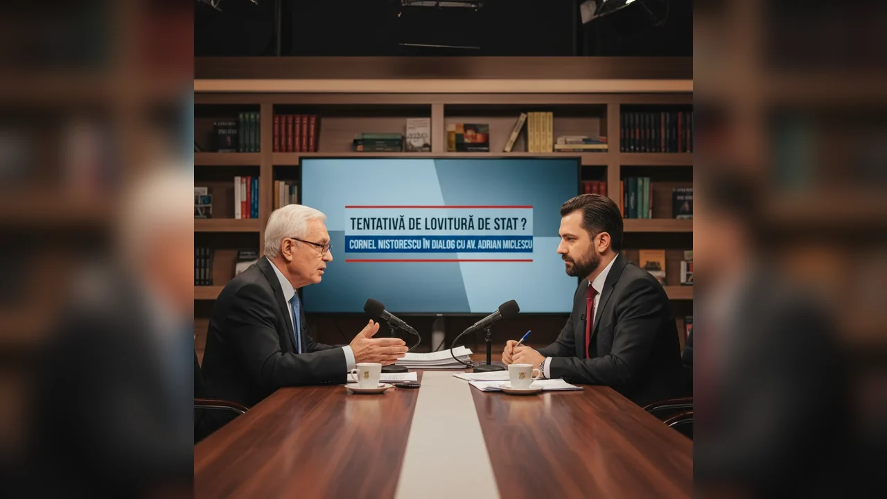 (Video) Cornel Nistorescu și avocatul Adrian Miclescu discută despre Tentativă de lovitură de stat?