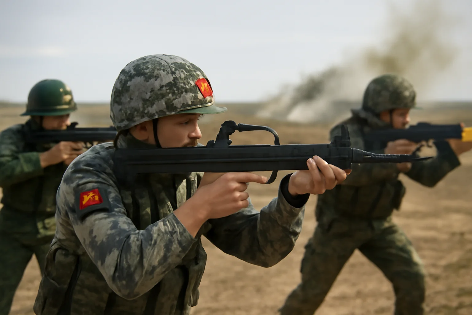(VIDEO) Manevre militare cu muniție reală desfășurate în comun de Rusia, Iran și China