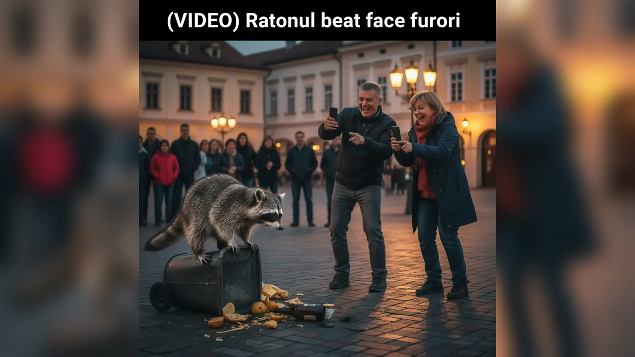 (VIDEO) Ratonul beat devine senzația locală