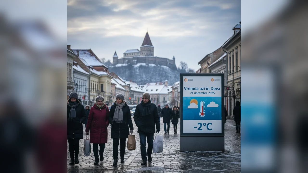 Vremea azi în Deva — 24 decembrie 2025