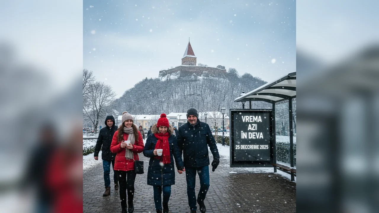 Vremea azi în Deva – 25 decembrie 2025