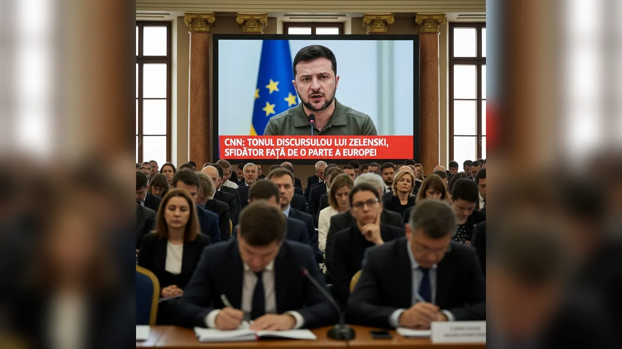Zelenski adoptă un discurs provocator la adresa unor state europene